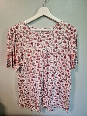 Lucky Brand  Floral Tee